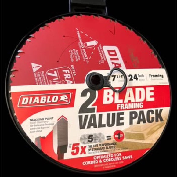 Diablo Red Framing Saw Blade Value Pack NWT - Picture 1 of 1